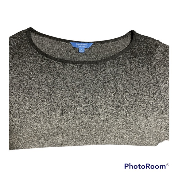 ❤️- 2 FOR $20--Simply Vera ---Vera Wang. Women's Ombre Top Size XL - Picture 5 of 8